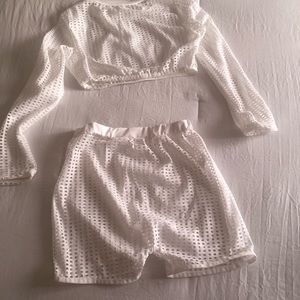 Bathing suit cover up top & bottom